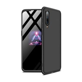 Microsonic Xiaomi Mi 9 Double Dip 360 Protective Siyah Kılıf