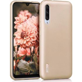 Microsonic Xiaomi Mi 9 Lite Matte Silicone Gold Cep Telefonu Kılıfı
