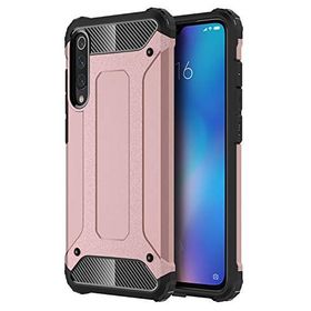 Microsonic Xiaomi Mi 9 Rugged Armor Rose Gold Kılıf