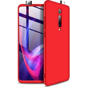 Microsonic Xiaomi Mi 9T Double Dip 360 Protective Kırmızı Cep Telefonu Kılıfı
