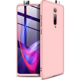 Microsonic Xiaomi Mi 9T Double Dip 360 Protective Rose Gold Cep Telefonu Kılıfı