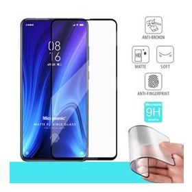 Microsonic Xiaomi Mi 9T Seramik Matte Flexible Siyah Ekran Koruyucu
