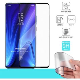 Microsonic Xiaomi Mi 9T Seramik Matte Flexible Siyah Ekran Koruyucu