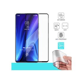 Microsonic Xiaomi Mi 9T Seramik Matte Flexible Siyah Ekran Koruyucu