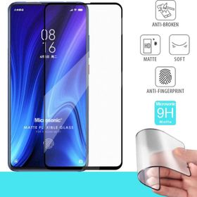 Microsonic Xiaomi Mi 9T Seramik Matte Flexible Siyah Ekran Koruyucu