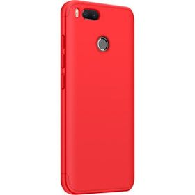 Microsonic Xiaomi Mi A1 Double Dip 360 Protective Kırmızı Kılıf