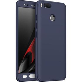 Microsonic Xiaomi Mi A1 Double Dip 360 Protective Lacivert Kılıf
