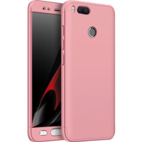 Microsonic Xiaomi Mi A1 Double Dip 360 Protective Rose Gold Kılıf