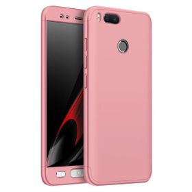 Microsonic Xiaomi Mi A1 Double Dip 360 Protective Rose Gold Kılıf