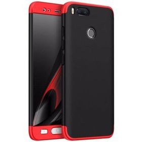 Microsonic Xiaomi Mi A1 Double Dip 360 Protective Siyah Kılıf