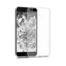 Microsonic Xiaomi Mi A1 Transparent Soft Beyaz Kılıf