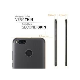 Microsonic Xiaomi Mi A1 Transparent Soft Beyaz Kılıf
