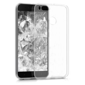 Microsonic Xiaomi Mi A1 Transparent Soft Beyaz Kılıf