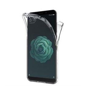 Microsonic Xiaomi Mi A2 Lite 6 Tarafı Tam Full Koruma 360 Clear Soft Şeffaf Kılıf