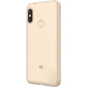 Microsonic Xiaomi Mi A2 Lite Transparent Soft Beyaz Kılıf
