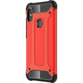Microsonic Xiaomi Mi A2 Rugged Armor Kırmızı Kılıf