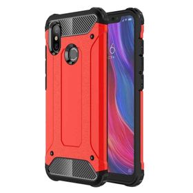 Microsonic Xiaomi Mi A2 Rugged Armor Kırmızı Kılıf