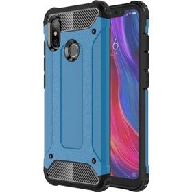 Microsonic Xiaomi Mi A2 Rugged Armor Mavi Kılıf