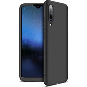 Microsonic Xiaomi Mi A3 Double Dip 360 Protective Siyah Kılıf