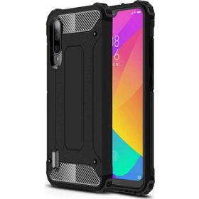 Microsonic Xiaomi Mi A3 Rugged Armor Siyah Kılıf