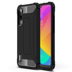 Microsonic Xiaomi Mi A3 Rugged Armor Siyah Kılıf