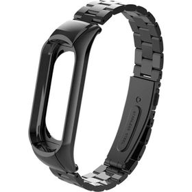 Microsonic Xiaomi Mi Band 4 Metal Stainless Steel Siyah Kordon