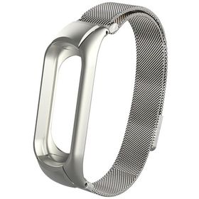 Microsonic Xiaomi Mi Band 4 Milanese Loop Gümüş Kordon