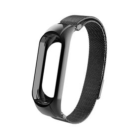 Microsonic Xiaomi Mi Band 4 Milanese Loop Gümüş Kordon