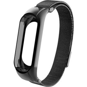 Microsonic Xiaomi Mi Band 5 Milanese Loop Siyah Kordon