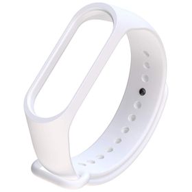 Microsonic Xiaomi Mi Band 5 Silikon Beyaz Kordon