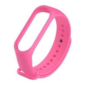 Microsonic Xiaomi Mi Band 5 Silikon Pembe Kordon