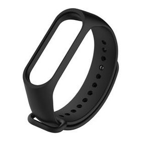 Microsonic Xiaomi Mi Band 5 Silikon Siyah Kordon