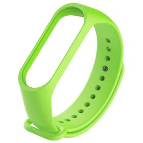 Microsonic Xiaomi Mi Band 6 Silikon Yeşil Kordon