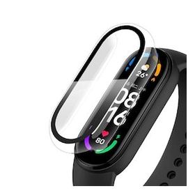 Microsonic Xiaomi Mi Band 7 Clear Premium Slim WatchBand Şeffaf Kılıf