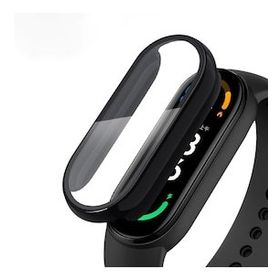 Microsonic Xiaomi Mi Band 7 Matte Premium Slim WatchBand Siyah Kılıf