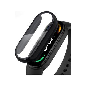 Microsonic Xiaomi Mi Band 7 Matte Premium Slim WatchBand Siyah Kılıf
