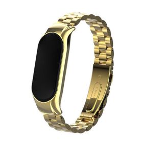 Microsonic Xiaomi Mi Band 7 Metal Stainless Steel Gold Kordon