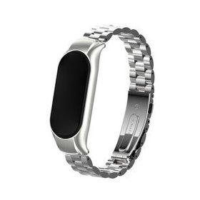 Microsonic Xiaomi Mi Band 7 Metal Stainless Steel Gümüş Kordon