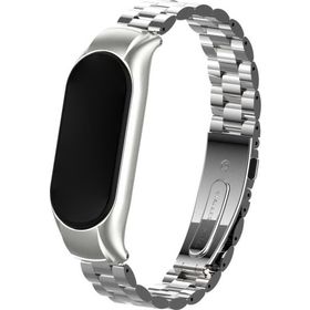 Microsonic Xiaomi Mi Band 7 Metal Stainless Steel Gümüş Kordon