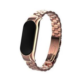 Microsonic Xiaomi Mi Band 7 Metal Stainless Steel Rose Gold Kordon