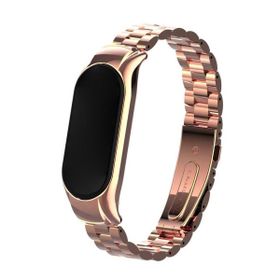 Microsonic Xiaomi Mi Band 7 Metal Stainless Steel Rose Gold Kordon