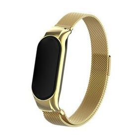 Microsonic Xiaomi Mi Band 7 Milanese Loop Gold Kordon