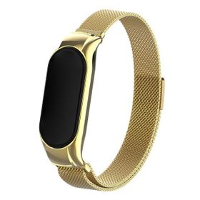 Microsonic Xiaomi Mi Band 7 Milanese Loop Gold Kordon