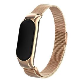 Microsonic Xiaomi Mi Band 7 Milanese Loop Gümüş Kordon
