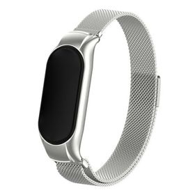 Microsonic Xiaomi Mi Band 7 Milanese Loop Gümüş Kordon