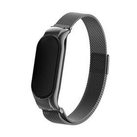 Microsonic Xiaomi Mi Band 7 Milanese Loop Siyah Kordon