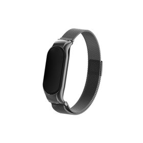 Microsonic Xiaomi Mi Band 7 Milanese Loop Siyah Kordon