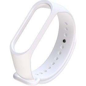 Microsonic Xiaomi Mi Band 7 Silikon Beyaz Kordon