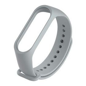 Microsonic Xiaomi Mi Band 7 Silikon Gri Kordon