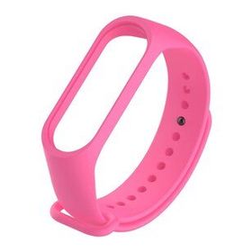 Microsonic Xiaomi Mi Band 7 Silikon Pembe Kordon